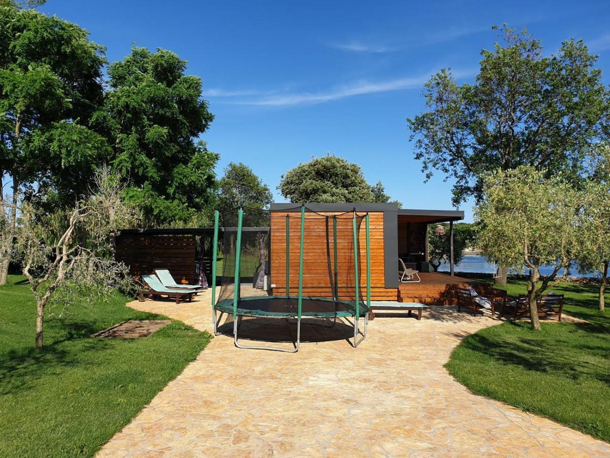 Beach House Ive With Jacuzzi, Pool, Playground And Bbq In An Olive Grove With A Beach, Pomer - Istria 外观 照片